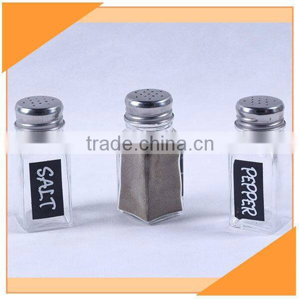 Transparent Spice Packaging Bottle With Cap