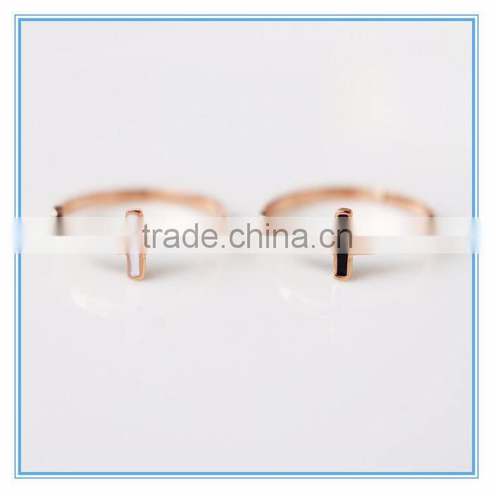 Hot Sale Stainless Steel Triangle Ring For Women