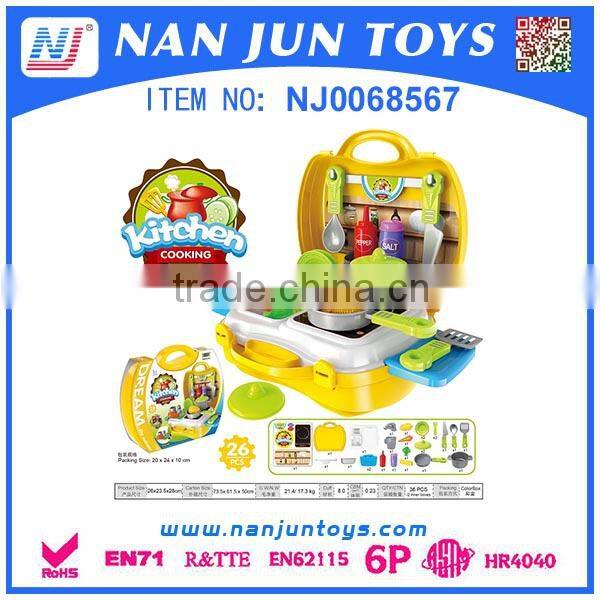 KIDS PRETEND PLAY PET STORE SUITCASE WITH HORSE DOLL/PET DOLL HOUSE TOY SET