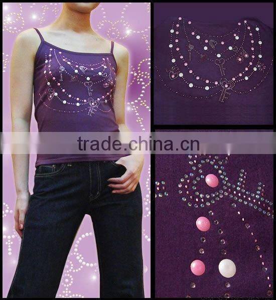 popular pointback crystal glass stones of korean quality