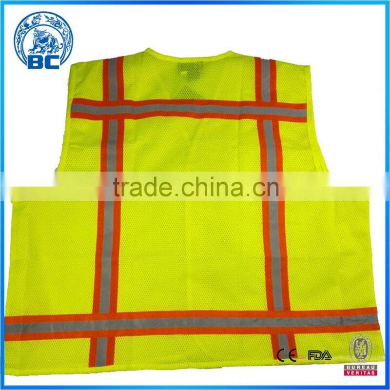 Hot Selling Custom Logo Reflective Vest Safety Reflective Vest