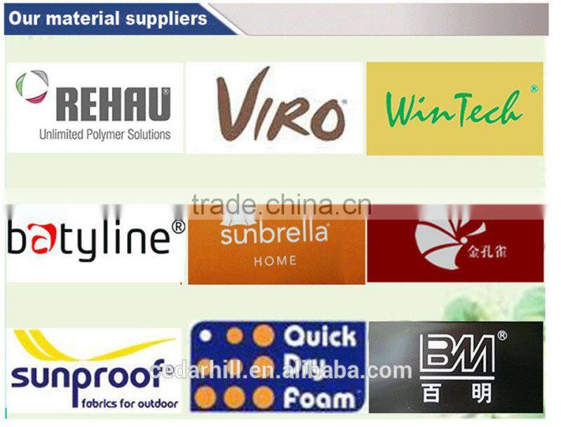 Luxury round rattan large garden use sofa set and wicker outdoor furniture