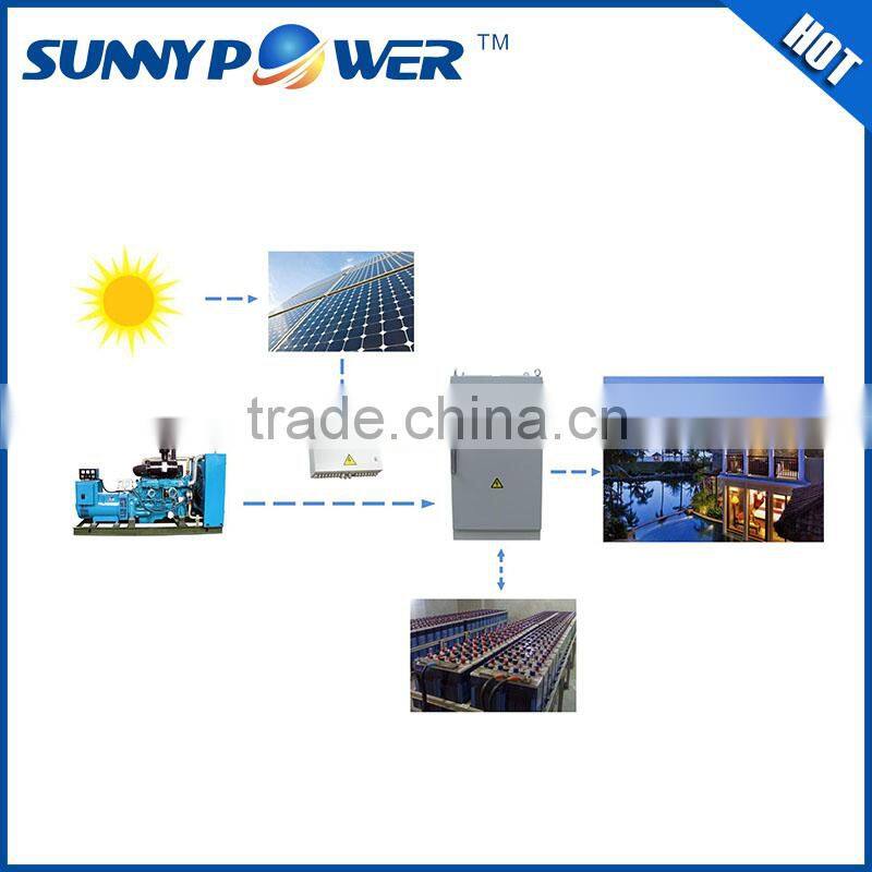 10KW blue 240VDC top quality Home use off grid solar system