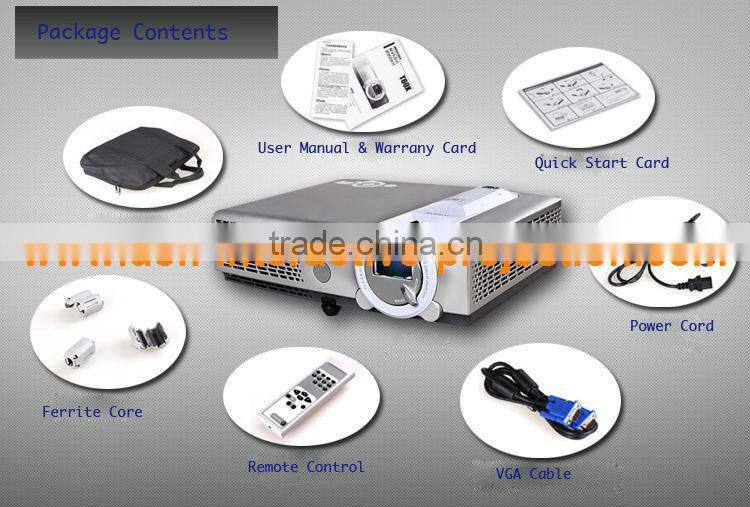 4500 lumensLED Projector Multimedia teaching& Home Theatre