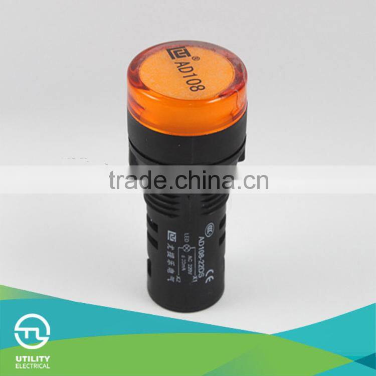 AD16-22D/S23 AC/DC 24 Volt Green Light LED Indicator Signal Lamp Bulbs 20mA