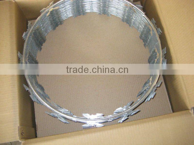 Flat Razor Wire Mesh Fence (ISO9001) Factory