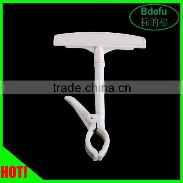 Plastic POP Clip A4 Advertising Paper Display Rack