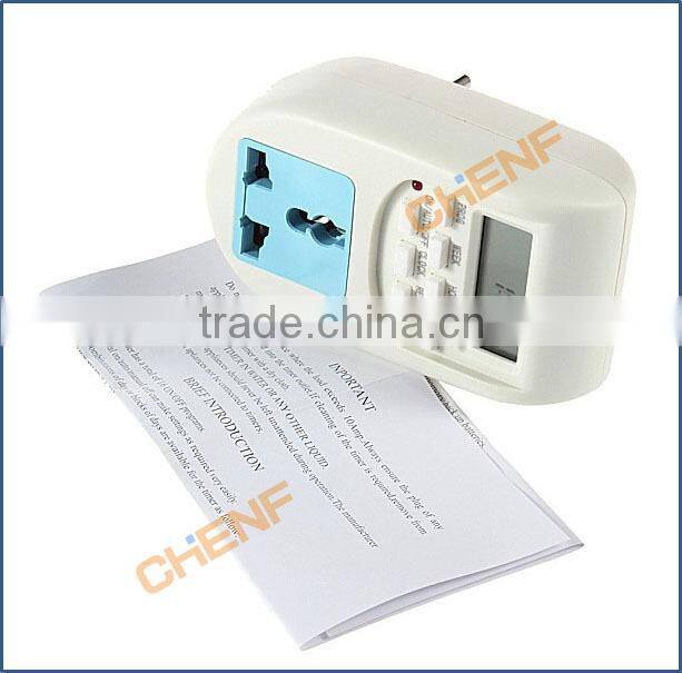 Cheaper 220V/10A UK Plug 7 days weekly Programmable Mechanical Timer Socket Outlet Switch