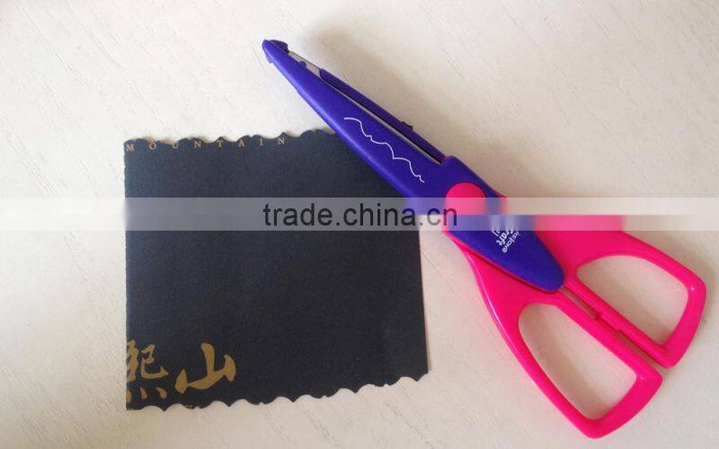 SS035 Colourful craft student stationery scissors