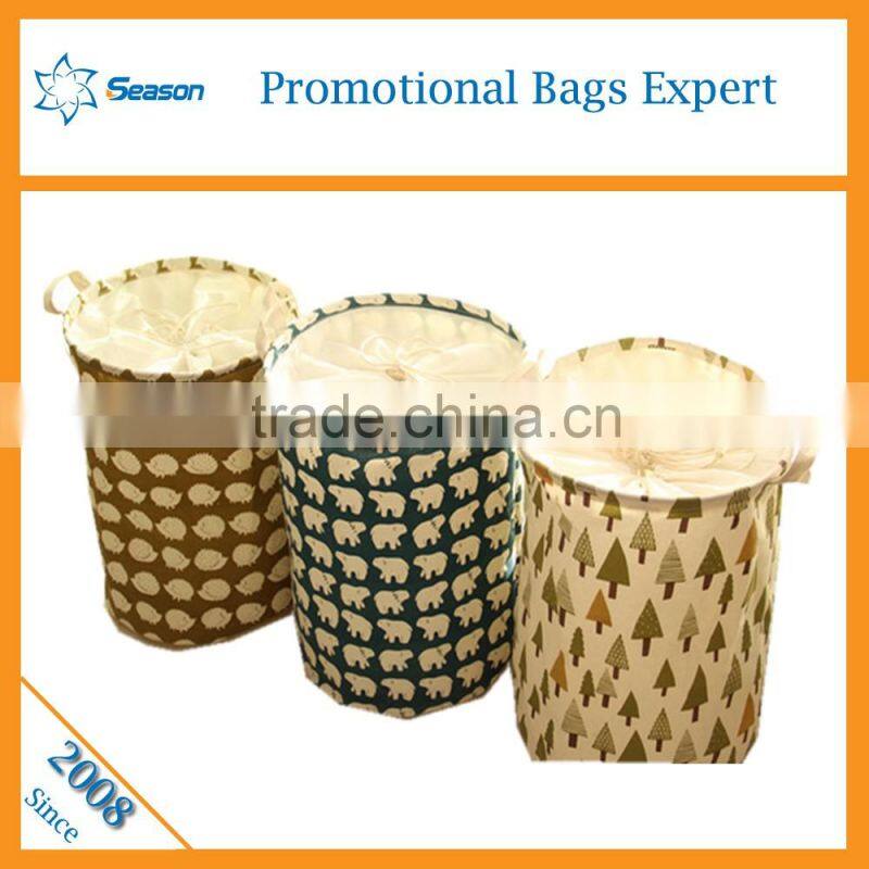 Jute clothes box Storage baskte for clothes Clothes Basket