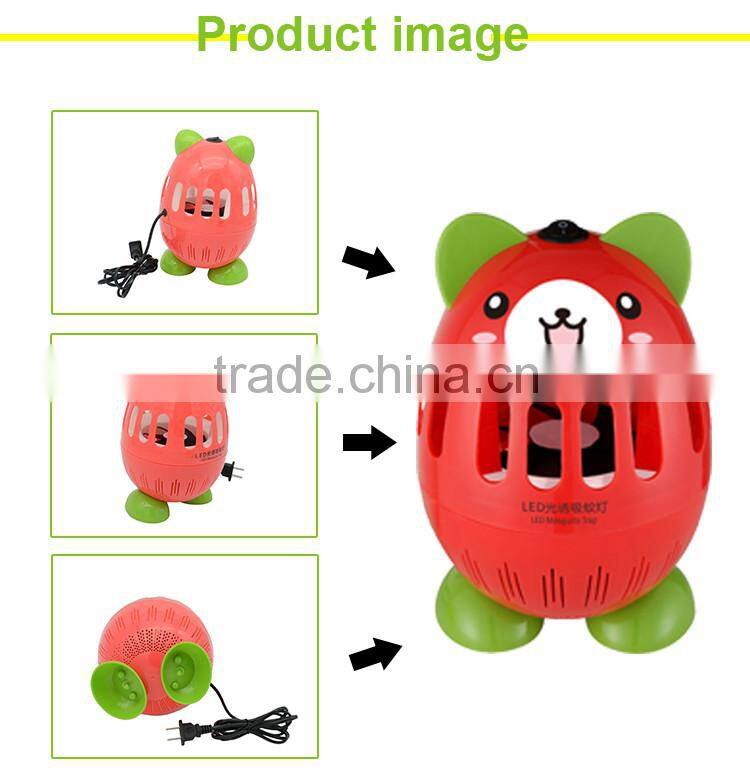 Energy saving hot sale small size led mosquito trap in lovely animal design