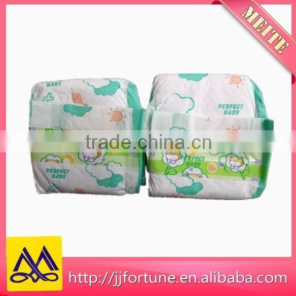 Printed Cartoon Image Disposable Baby Diapers with 3D Leakguard OEM Allowed