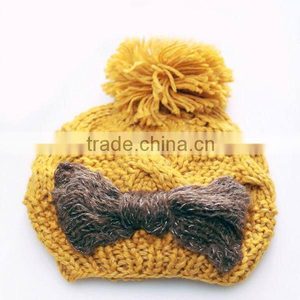 Hot Selling Handmade Christmas Beanie Knitted Hat