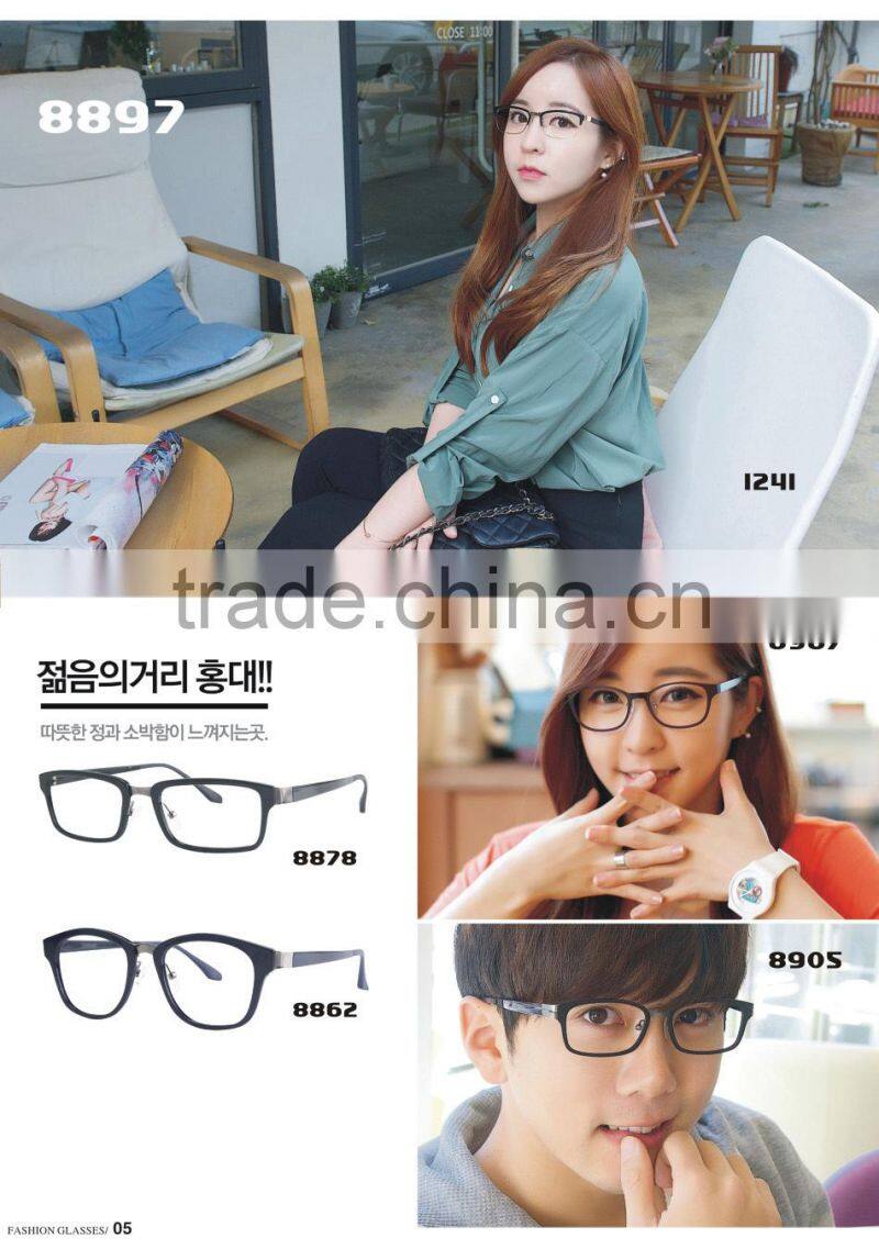2015 Newest custom fashion TR90 optical frames reading glasses
