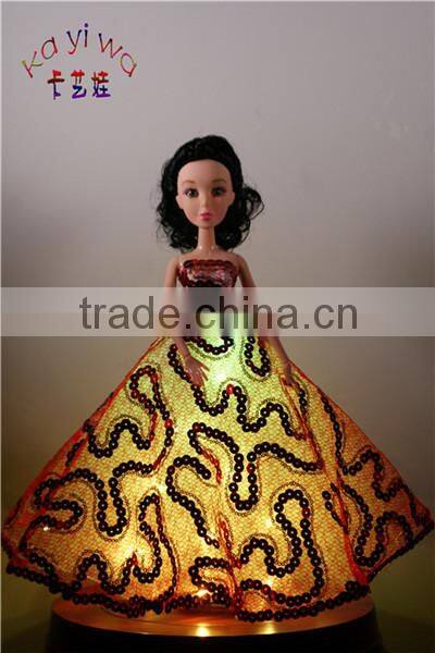 KaYiWa Light Up Spinning Toy / LED Bouncing Ball Toys / Kids Connecting Dolls