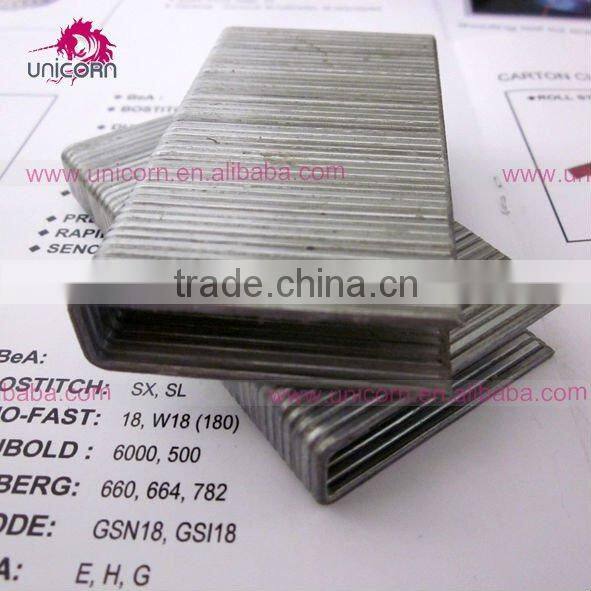 15GA EG 11.2mm crown Q industrial staple