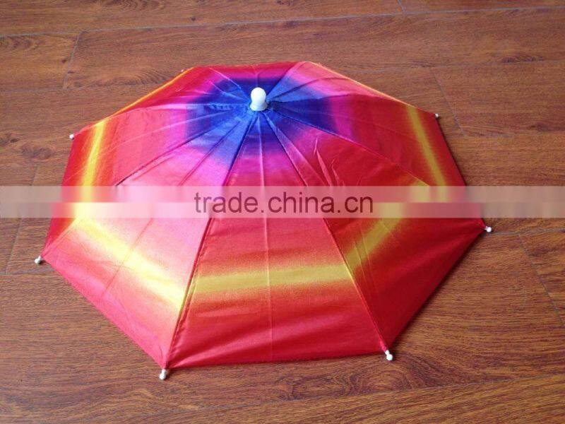 World cup UV High quality small hat umbrella