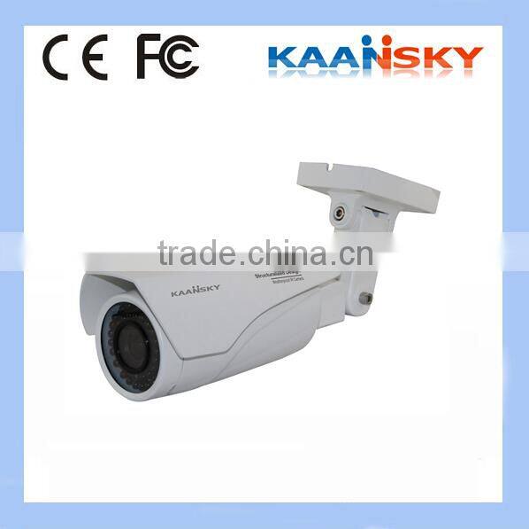 Hot sale 2.8-12mm varifocal lens IR bullet proof cctv camera, sony ccd camera