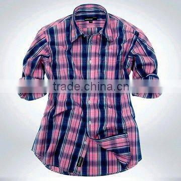 Classic Long Sleeve Checkered casual Shirts