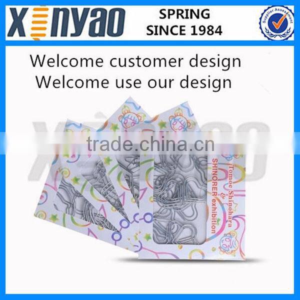 Hight quality Promotional gifts customer dessign white color animalsl binder clips