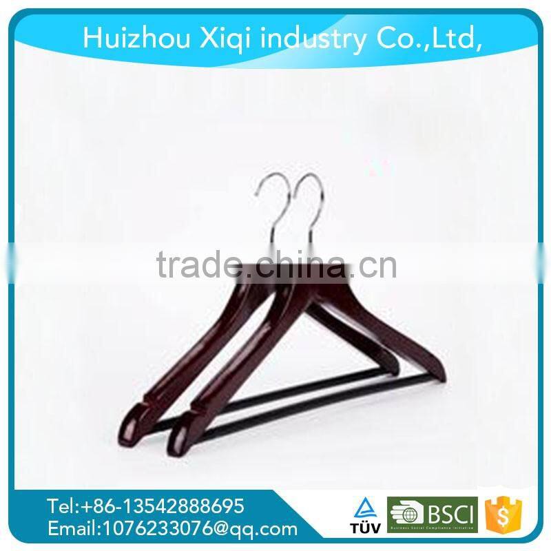 customized new design natural wood laundry hanger