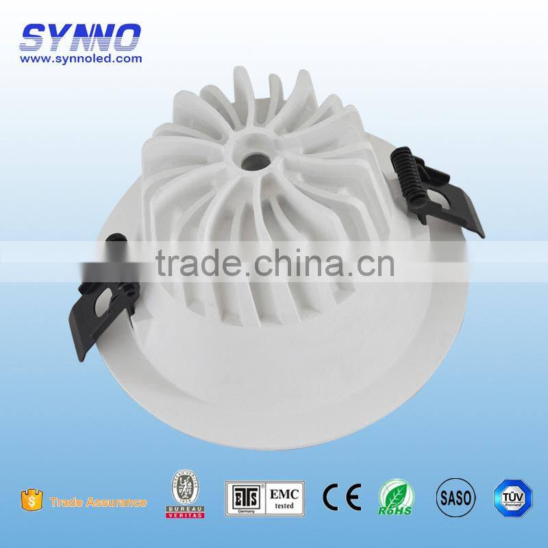 Hot sales high power round recessed aluminum COB chip LED downlight 7/12/18/25/30/40w