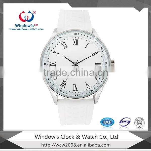 simple america watch ladies big dial watches with silicone strap