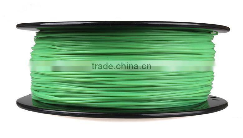 3D printer metal Material Filament ABS color changed by temperature From Green to Yellow