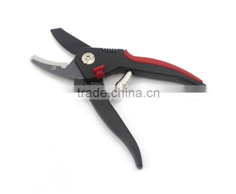8 inch Soft Grip Handle Stainless Steel Pruning Scissor