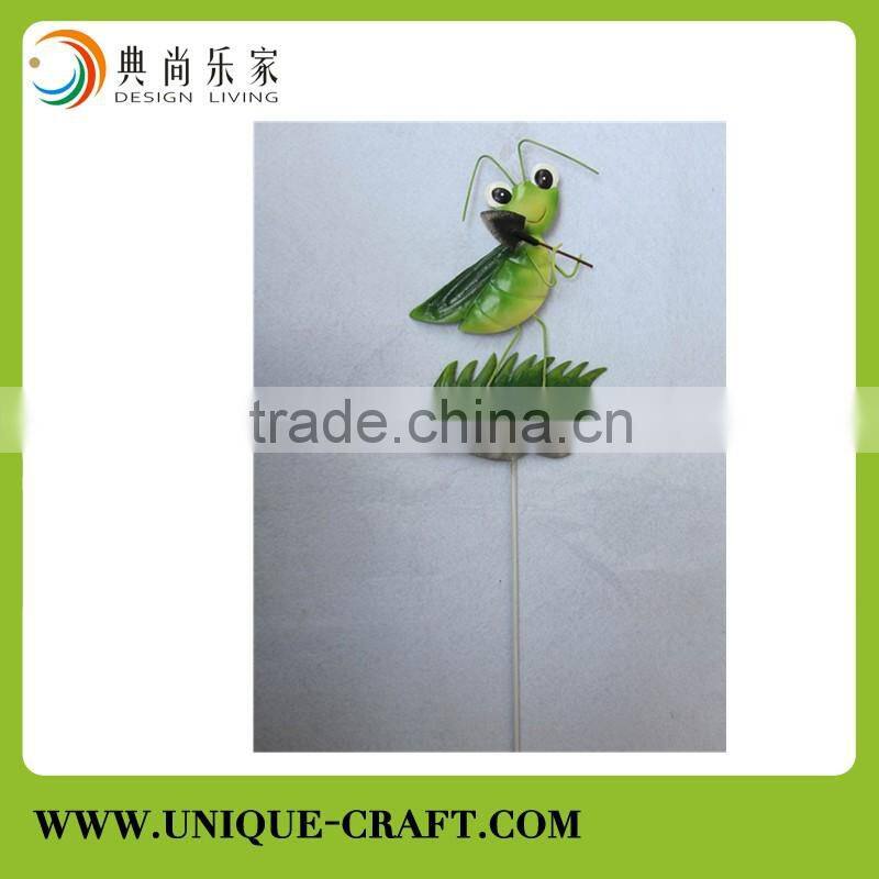 New product metal bee stick garden decorations