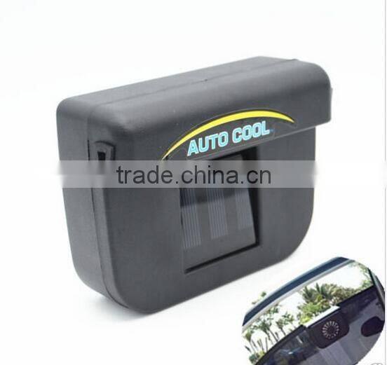 New design Car Solar Sun Power Vent Fan Cooler/ Air Vent Radiator/ Air Vehicle Exhaust Fan