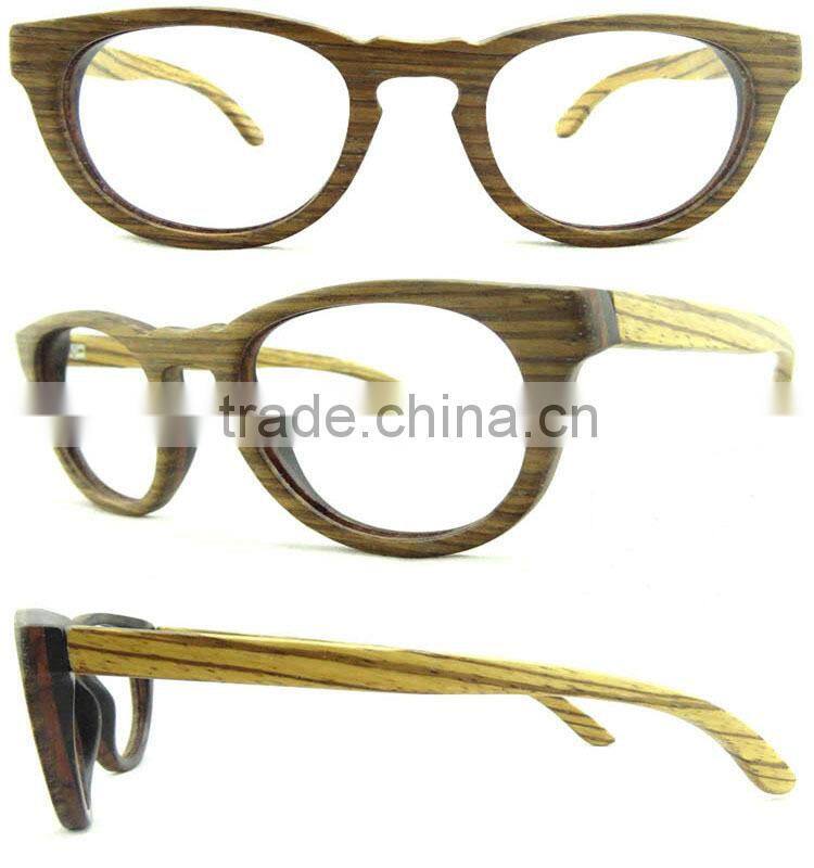 Fashionable Natural Color Eyeglasses Bamboo Frames,Bamboo Sunglasses Dropshipping From China