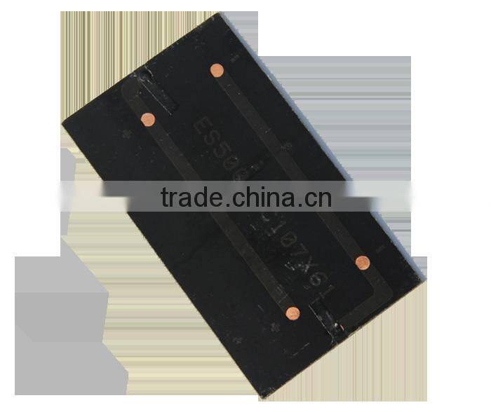 Custom made 62*107mm 5V 1Watt mini epoxy resin encapsulation solar panels