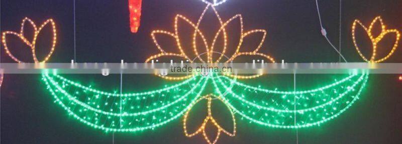 Hot Ce Waterproof Christmas Rope Light Motif Decorative Outdoor Hanging Led Motif Light Ip44 Made In China