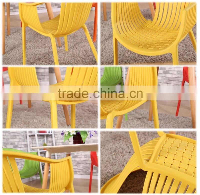 Small sapce cheap stackable chair plastic chair