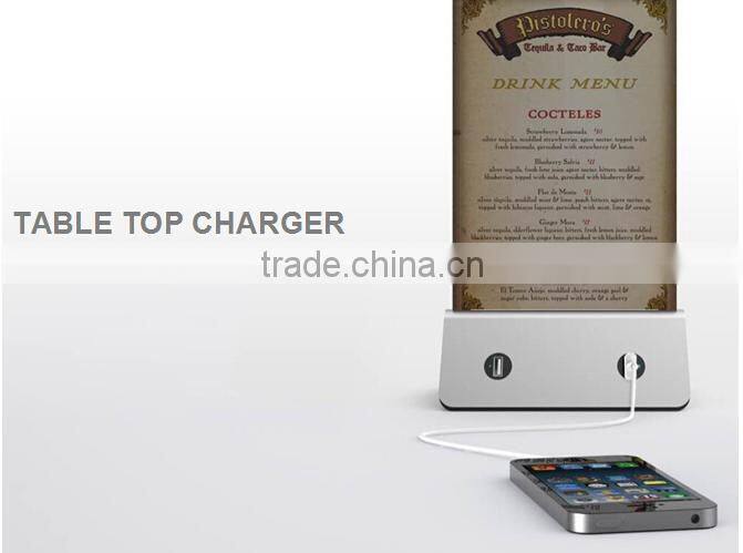 2016 Latest Portable Power Bank 20000Mah,Mobile Power Bank 10000Mah,Menu Holder Restaurant Power Bank Charger