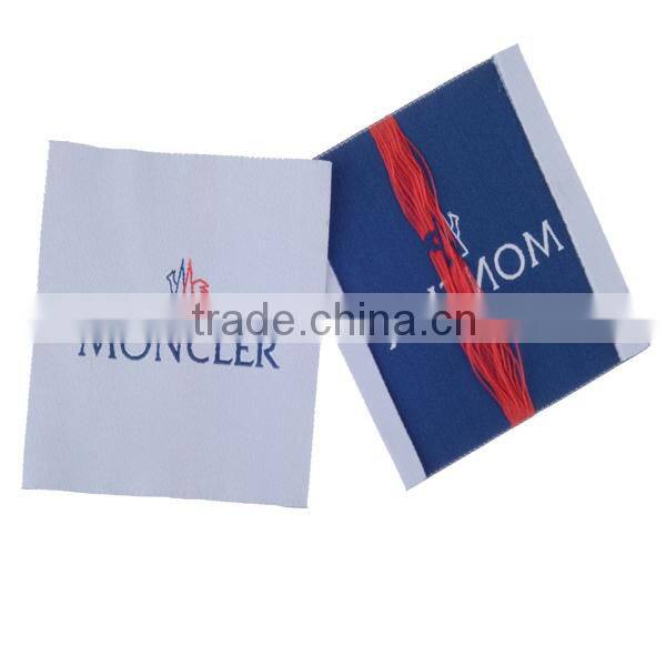 High quality custom garment woven label