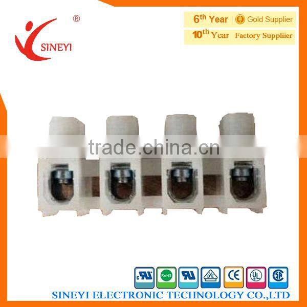 SY-080 with strip 4P white no flammable terminal block
