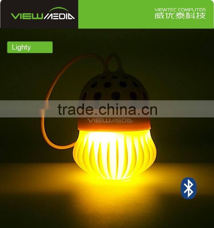 Viewtec lighty bluetooth led speaker for Computer