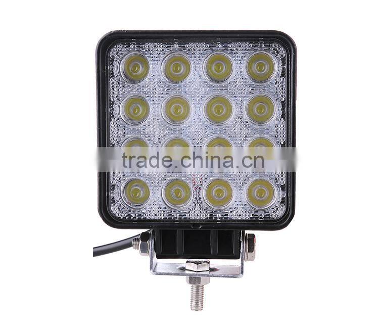 cars,motorcycles led work light 4x4 car accessories 48w led lights