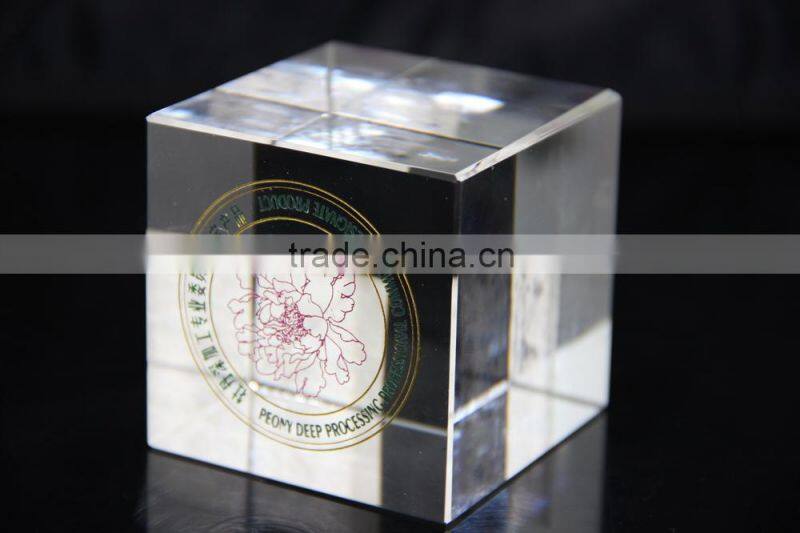 business gift crystal cube