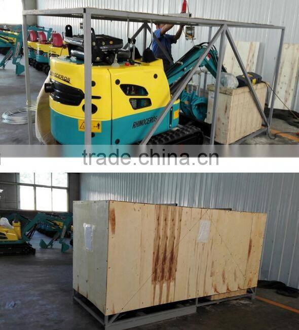 rubber track mini excavator/ 0.8 ton mini excavator / mini crawler excavator