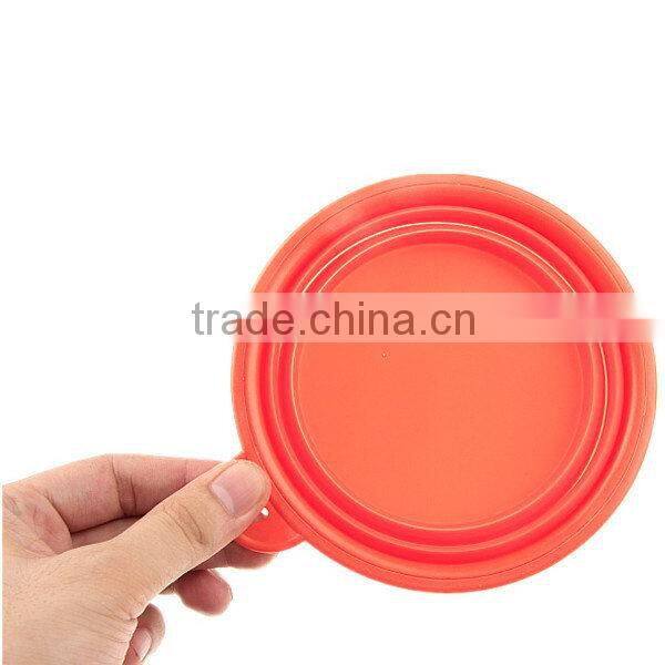 Modern hot selling silicone folding pet dog bowl