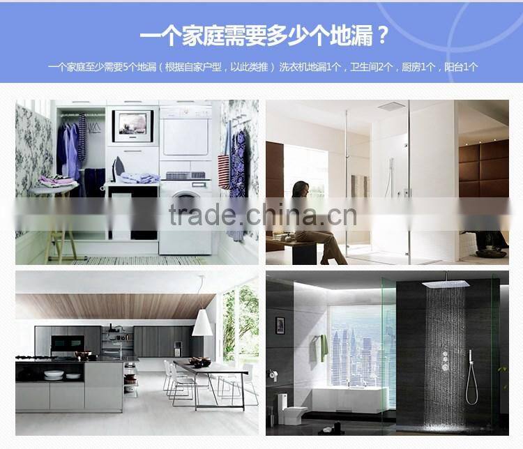 LABRAZE LE8404H bathroom/kitchen brass floor drains with Antique brushed