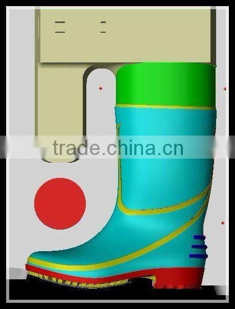 PVC RAIN BOOTS MOULD PVC INJECTION MOLD