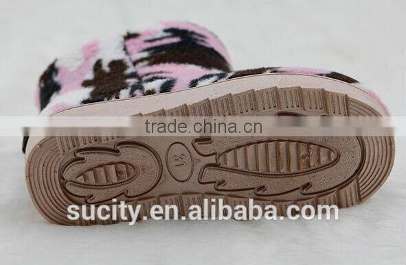 anti-slip kids winter military snow boot