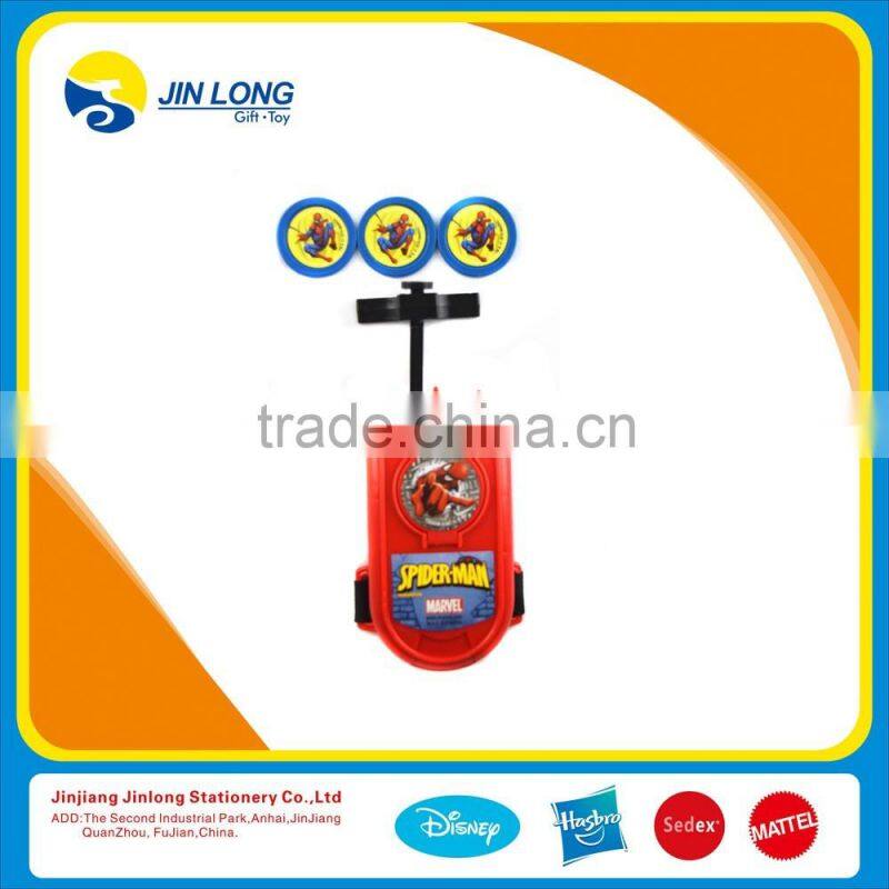 Plastic disc shooter toy