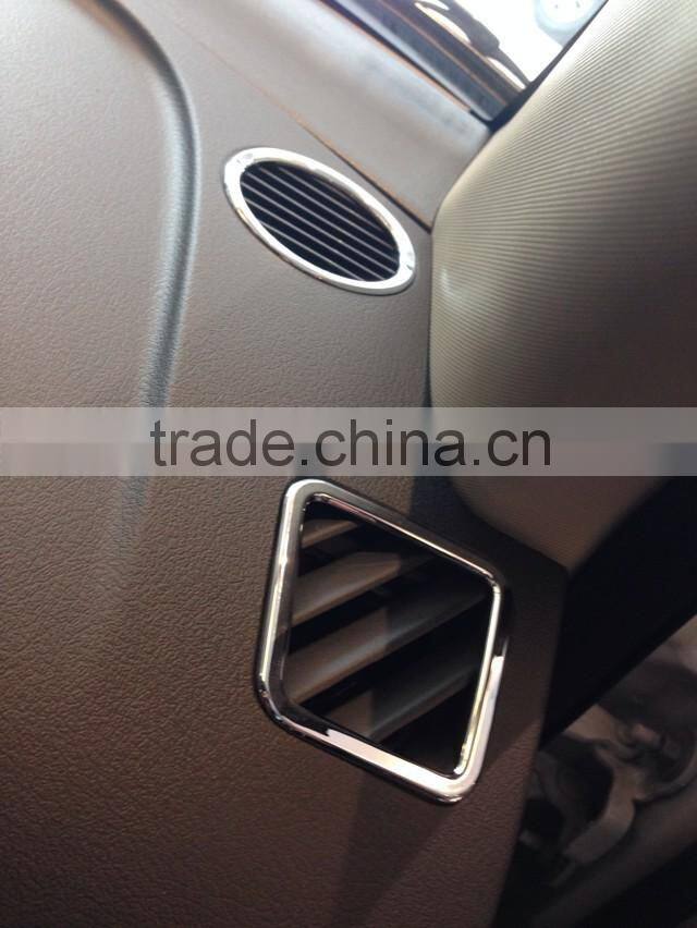Chromed ABS AC Air vent outlet cover 4pc For Jeep Compass/Patriot 2015 2014-2011