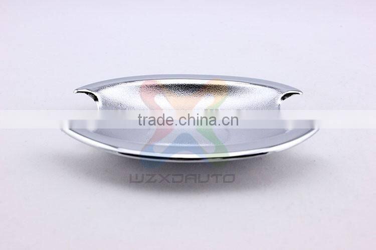 SET ABS CHROME DOOR HANDLE BOWL INSERTS COVER HANDLE BOWL FOR RENAULT KELEOS 2012