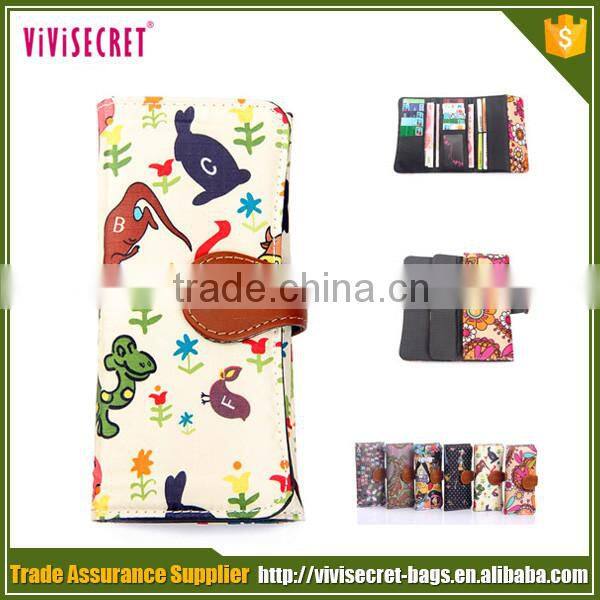 Top quality stylish black sublimation card wallet new guangzhou